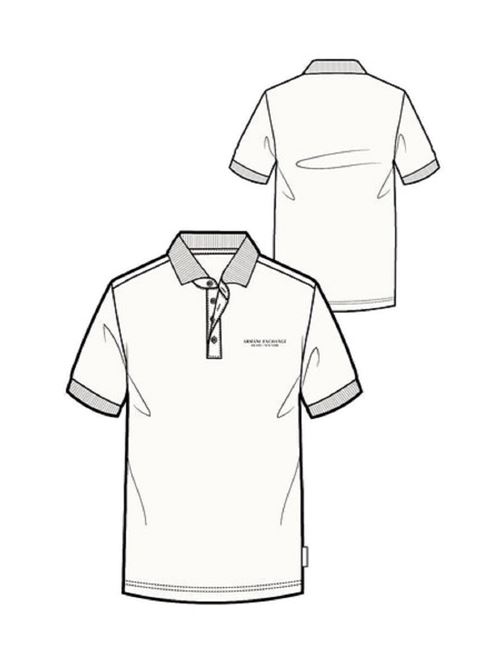 8NZF801100 BIANCO ARMANI EXCHANGE | 8NZF801100 BIANCO